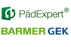 Logo PädExpert und BARMER GEK